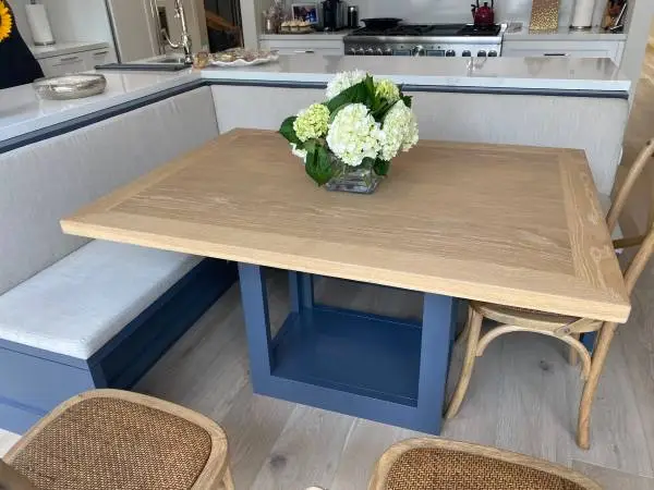 Oak dining table