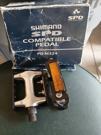 Shimano pedals in box