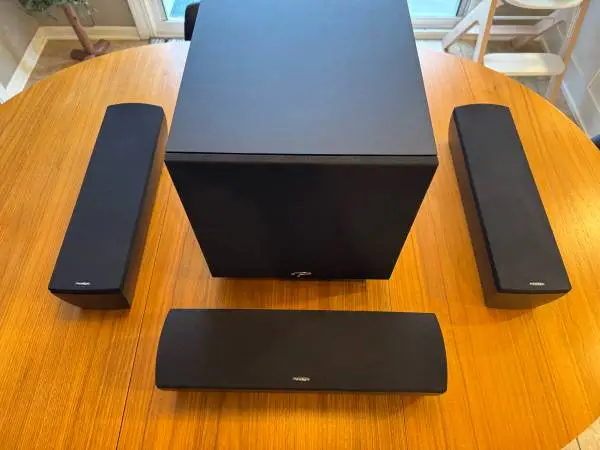 Paradigm Speakers and Subwoofer