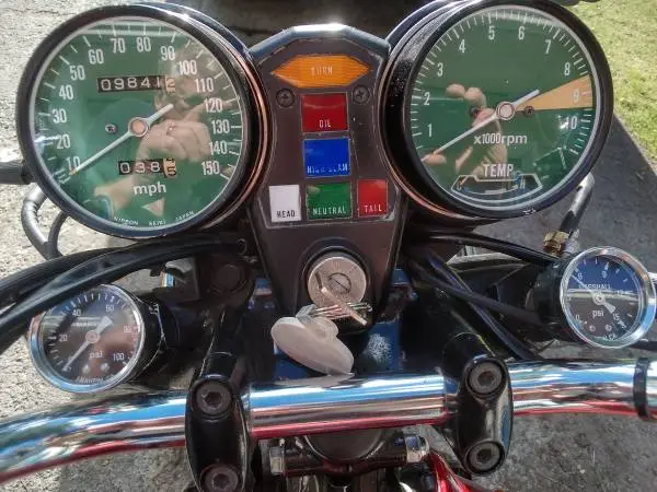 Vintage 1975 first year HONDA GL1000 Gold Wing