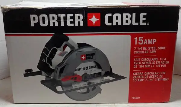 Porter C 7-1/4 15 AMP Circular Saw Model PCE 300 NEW Open Box
