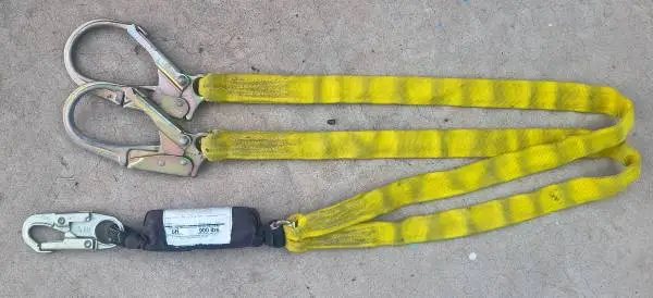 Elk River 6 Dual Safety Flex-Zorber Energy Absorber Lanyard