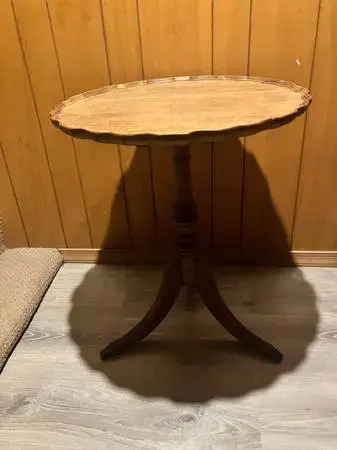 Vintage style wood table