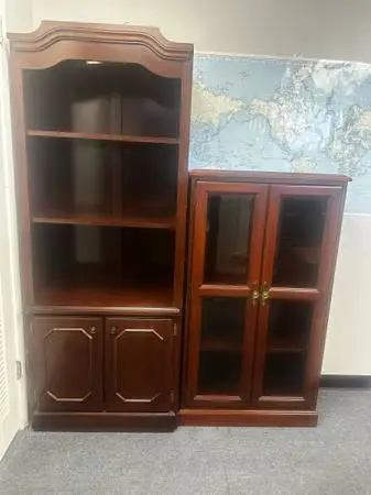 OFFICE BOOKSHELF WOODEN BOOKSHELF