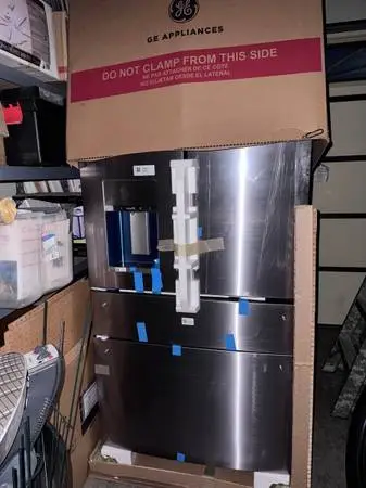NEW GE PROFILE FRIDGE. RARE MUST SEE DEAL