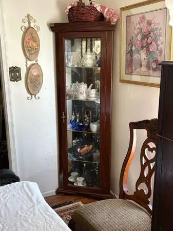 Corner Curio Cabinet