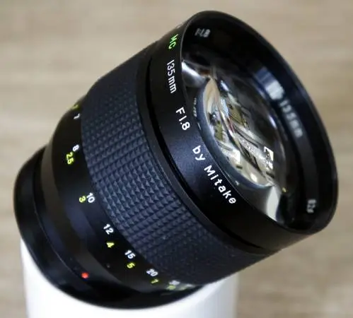Mitake Formula 5 MC Minolta 135mm f1.8 Lens Tested Samples