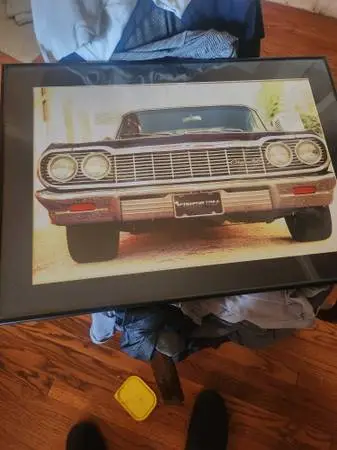 FERRARI/ IMPALA CAR ART PICTURES