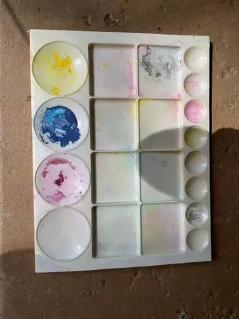 Art painting palette