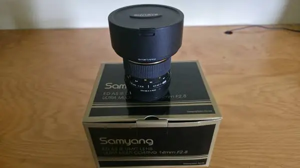 SamYang/ Rokinon 14mm f2.8 For Sony Alpha Mount