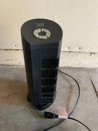 Sunter black fan