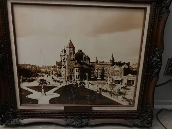 OLD SAN JOSE FRAMED PORTRAIT