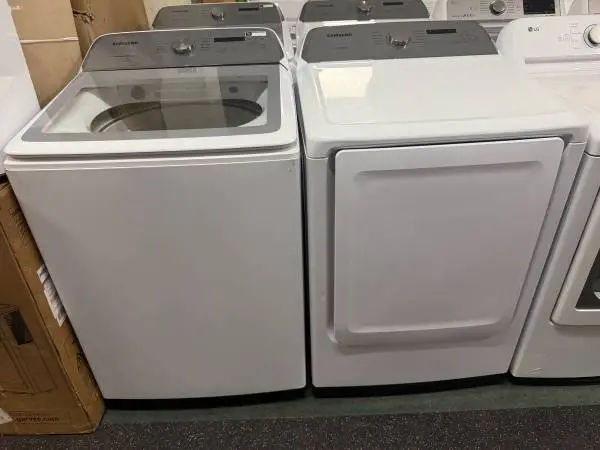 Samsung washer and dryer set only asking