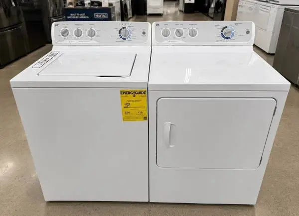 General Electric washer and dryer set