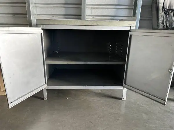 Vintage Metal Cabinet Pre-1978 estimate