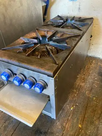 stove gas stock pot 2 burner