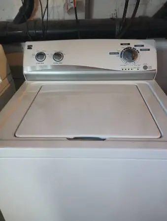 Electric washer and dryer set