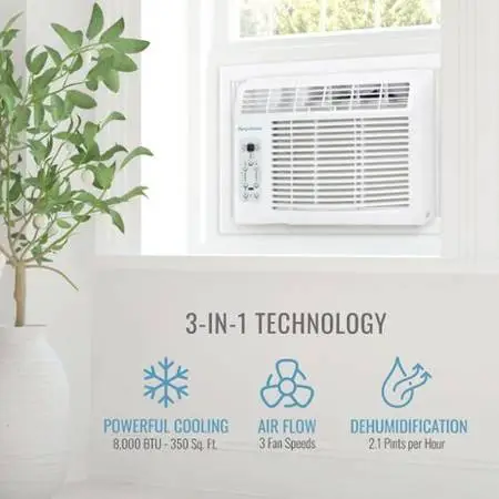 Keystone 8,000 btu air conditioner refurbished