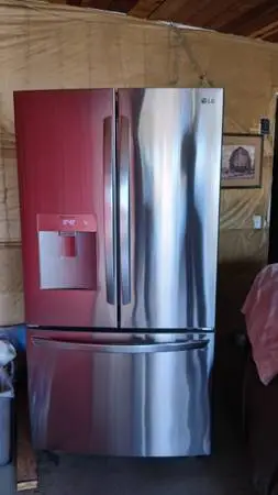 Lg stainless steel refrigerator