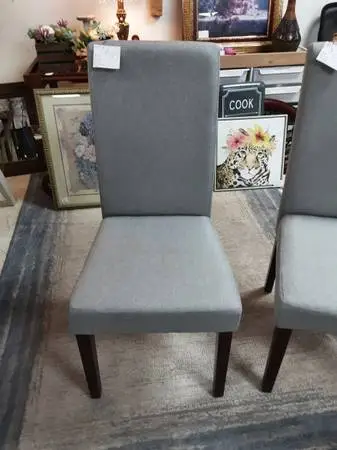 Gray Dinning Room Chair 1914