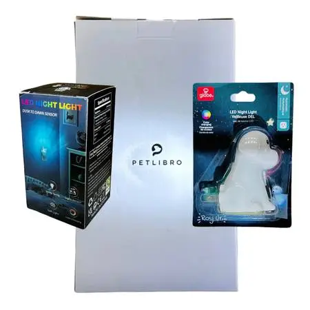[Petlibro - PLAF001] White Automatic Pet Feeder (w/ 2 Night Lights) Tech Bundle