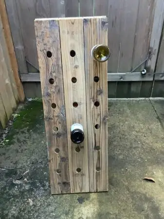 Wine Riddling Rack