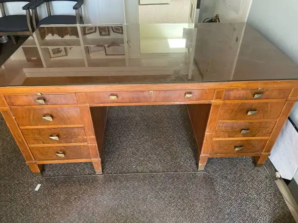 Quality Vintage Wood Desk