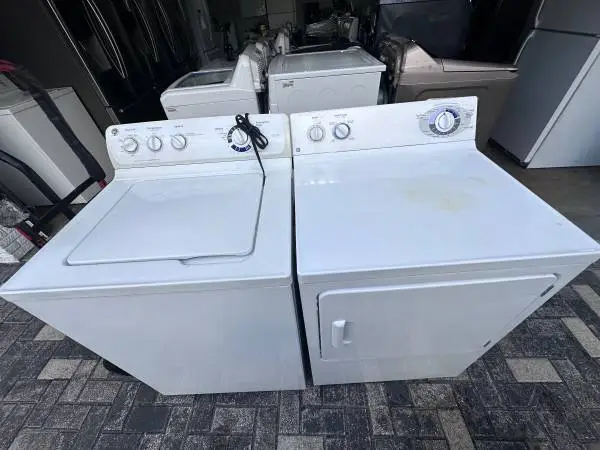 GE washer and dryer