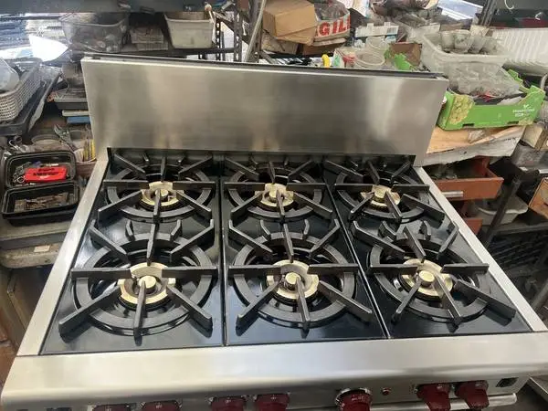 36 Wolf Stainless Range, 6, RT366, SET PRICE
