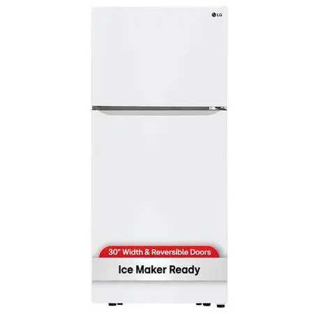 30 inch top freezer fridge 7 months old