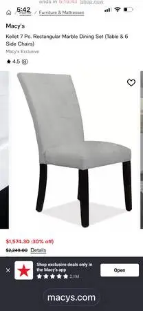 6 Dining Chairs