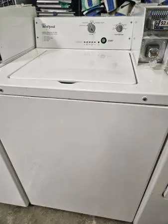 Whirlpool commercial coin operated washer