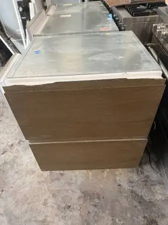 Subzero Panel Ready 24” Inch Wide Under Counter Fridge Double Door