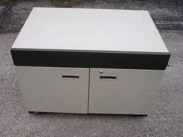 Copier cabinet w/storage