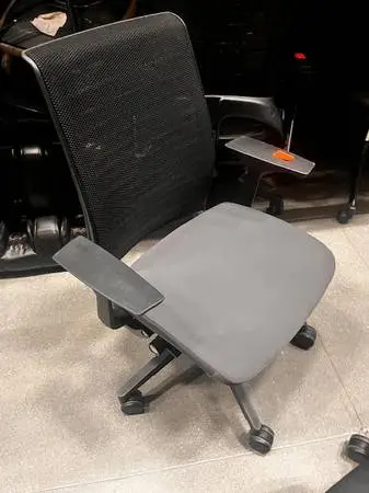 Steelcase Think Grey-Mesh Desk Chair