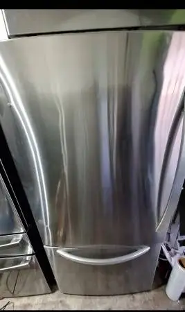 Lg Bottom Freezer Refrigerator 33” wide