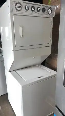 Stackable washer and dryer