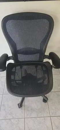Herman Miller Aeron Size C Navy Blue