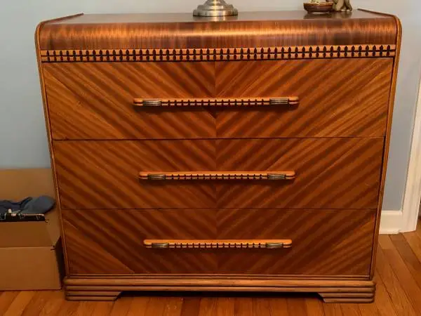 Vintage Twin Art Deco Bedroom Set