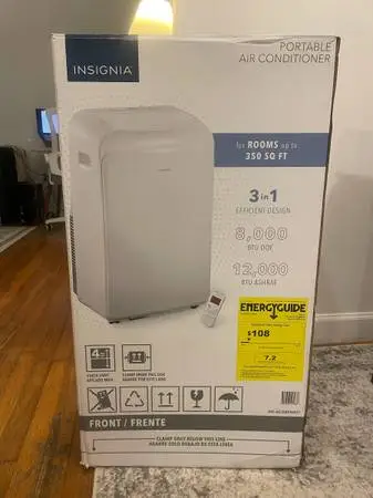 Insignia Portable AC Air Conditioner - nearly new