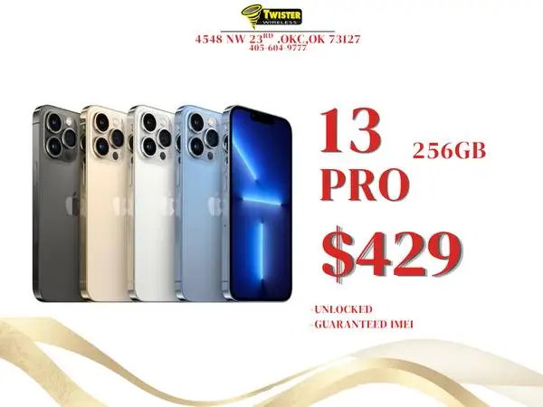 iPhone 13 Pro 256GB - Unlocked - Twister Wireless OKC
