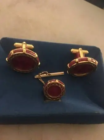 Antique cuff links