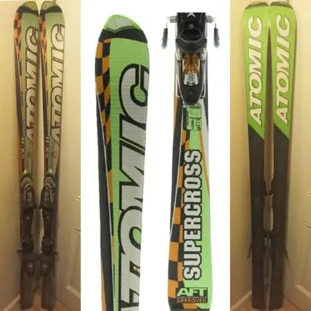 Atomic Supercross SX 11 180cm Carving Skis + Atomic SX 412 bindings