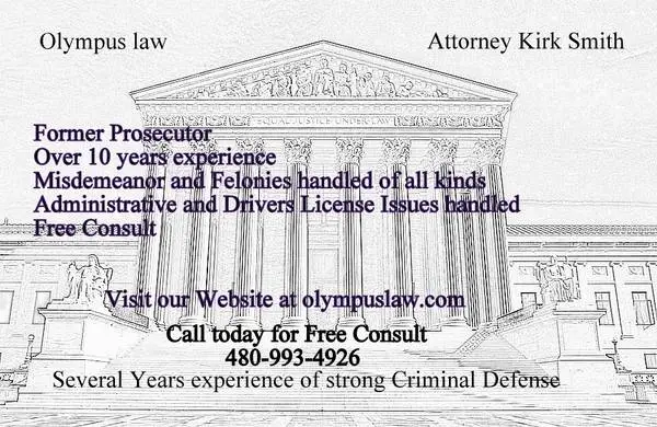 Attorney (Criminal Defense) Free Consult (18 years experience)