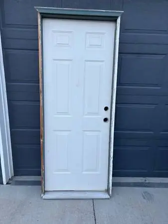 Steel door