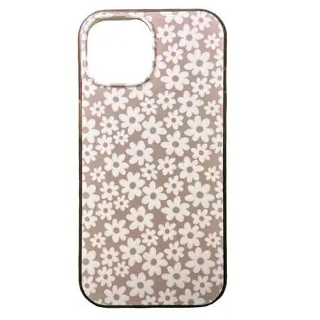 [Phone Case - Apple] iPhone 12 Pro (White Flowers) MagSafe
