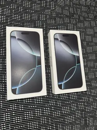 New Sealed iPhone 16 Pro Max 1TB white titanium unlocked