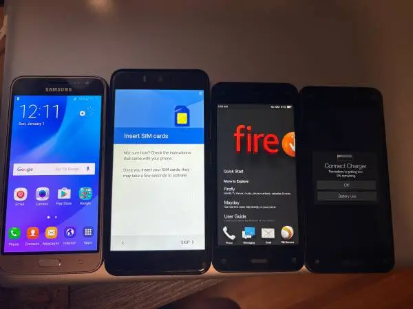 4 Older Phones