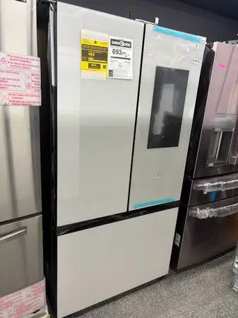 New Bespoke Refrigerator with Beverage Center