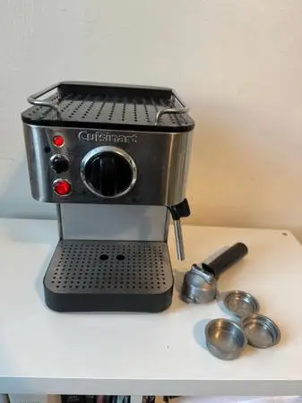 Cuisinart Espresso Machine & Frother - Good condition ($216 New) - Moving Sale -